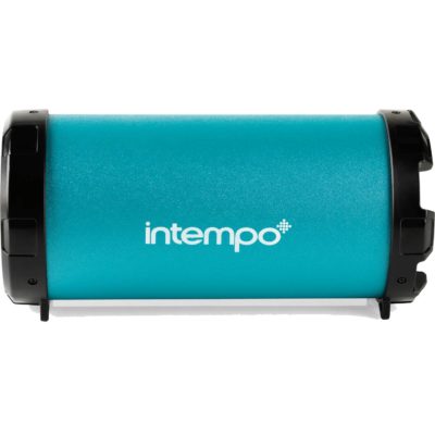 Intempo EE1274TQ Large Rechargeable Tube Speaker - Turquoise